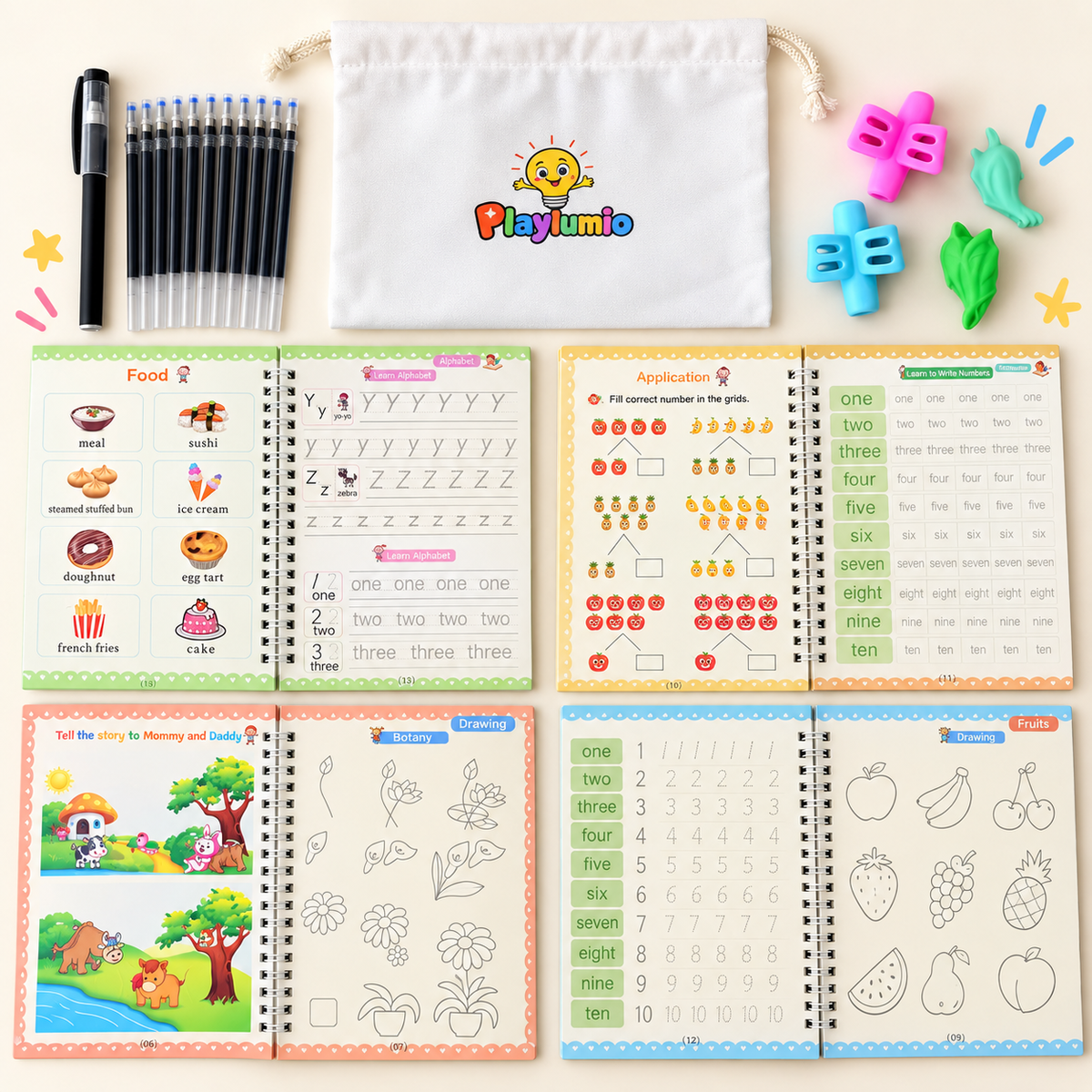 Playlumio Happy Writing Gift Kit