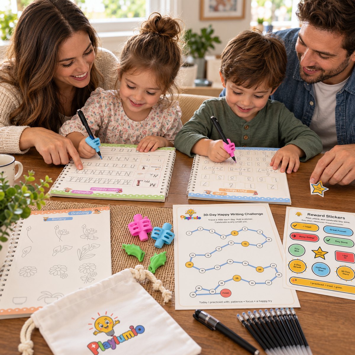 Playlumio Happy Writing Gift Kit