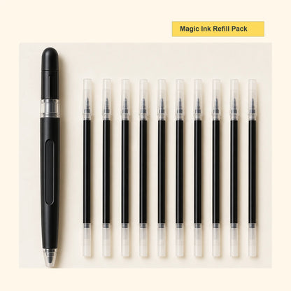 Playlumio Magic Ink Refill Pack with one magic ink pen and ten refills